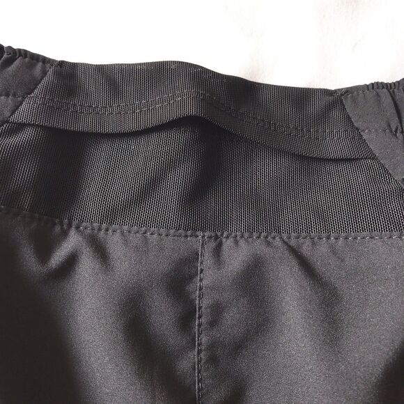 Nike Women’s Swoosh Shorts Plus Size 2X Black Waistband Pocket Inner Lining Gym - Picture 6 of 11